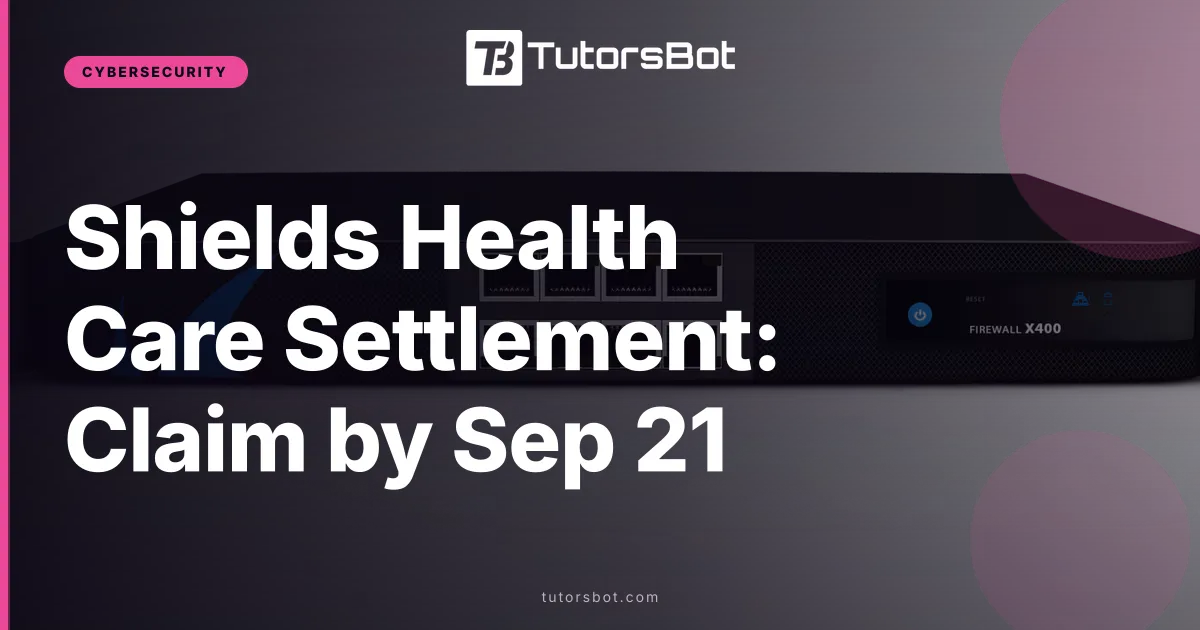Shields Health Care Settlement: Claim by Sep 21