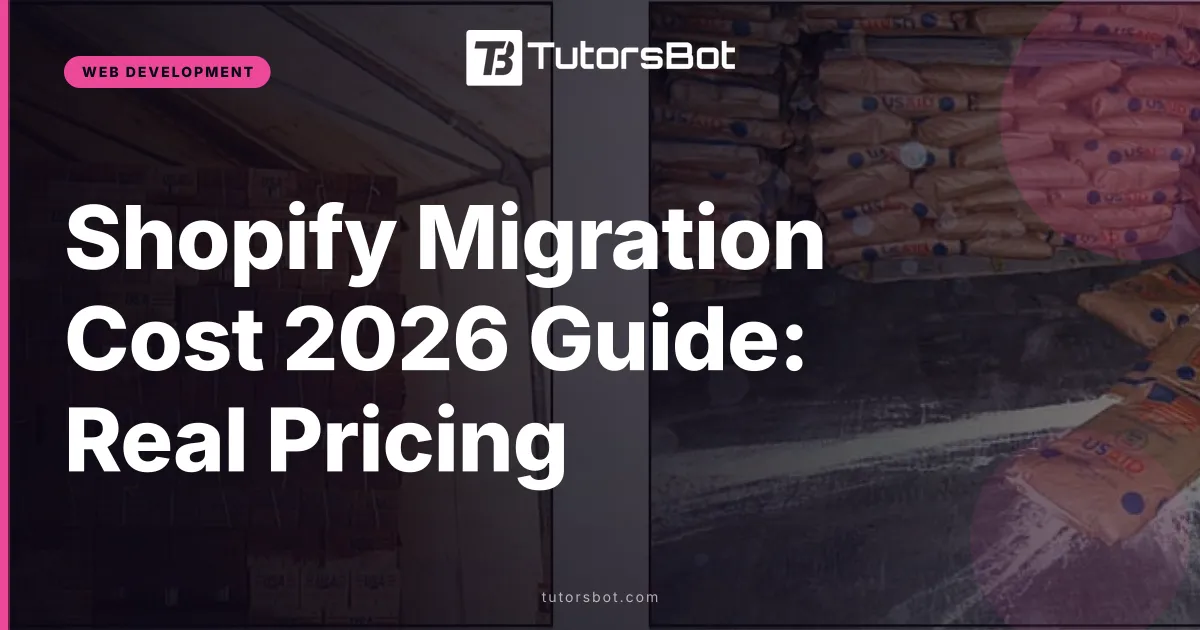 Shopify Migration Cost 2026 Guide: Real Pricing