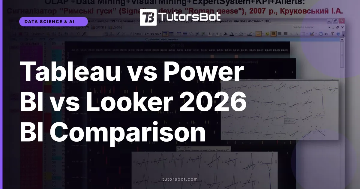 Tableau vs Power BI vs Looker 2026 BI Comparison