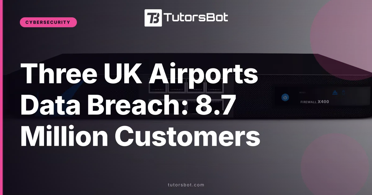 Three UK Airports Data Breach: 8.7 Million Customers