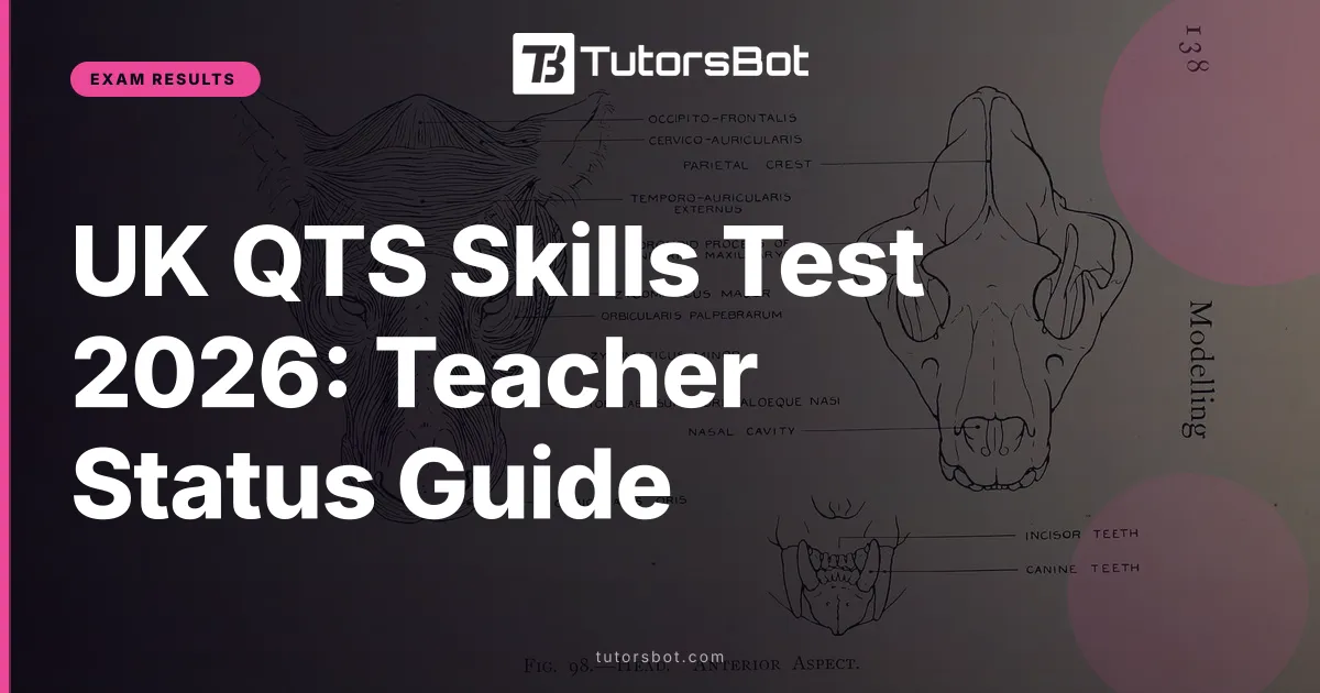 UK QTS Skills Test 2026: Teacher Status Guide