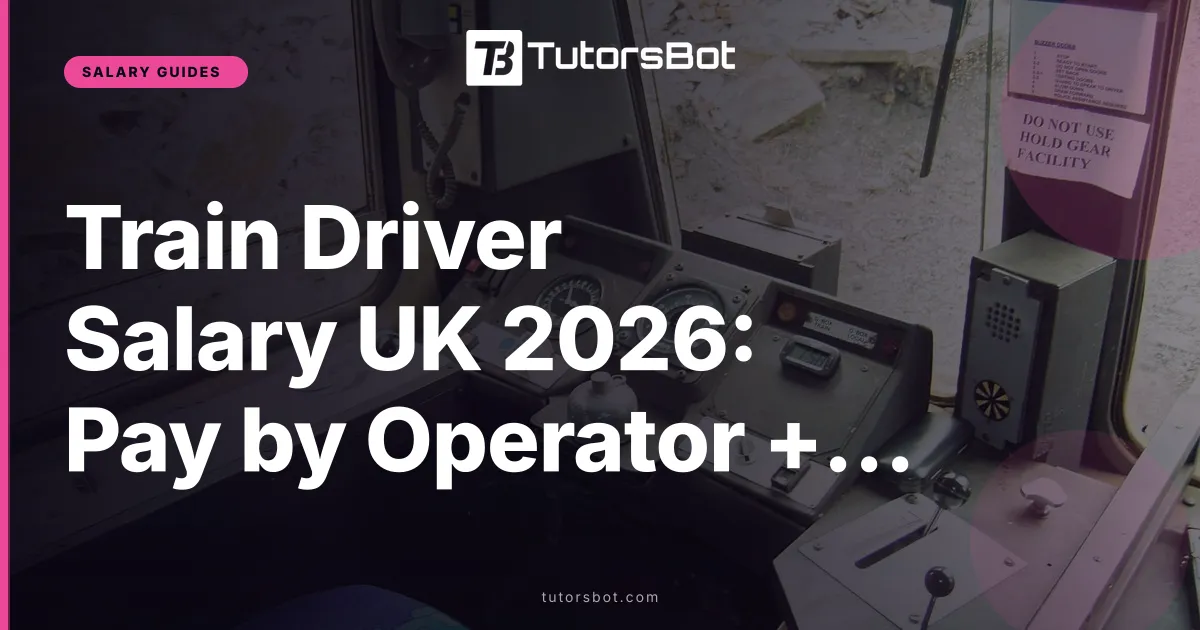 Train Driver Salary UK 2026: Pay by Operator + Overtime