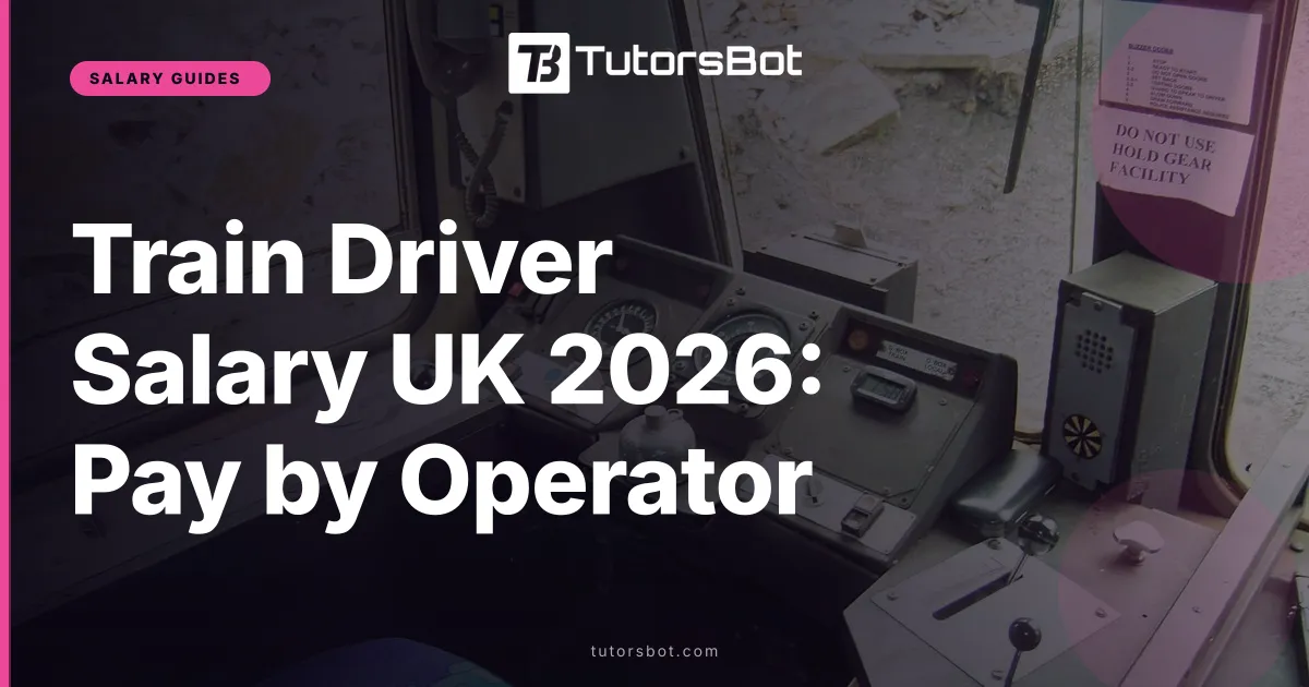 Train Driver Salary UK 2026: Pay by Operator