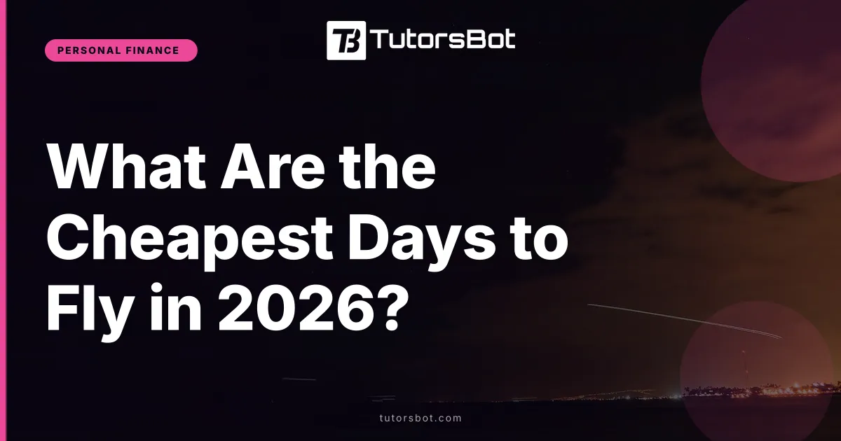 What Are the Cheapest Days to Fly in 2026?