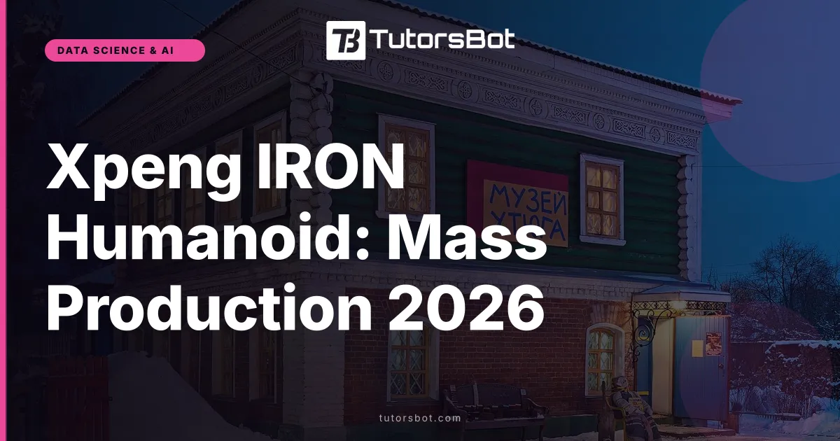 Xpeng IRON Humanoid: Mass Production 2026