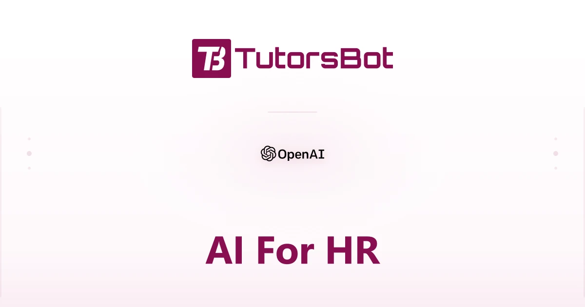 AI For HR Training