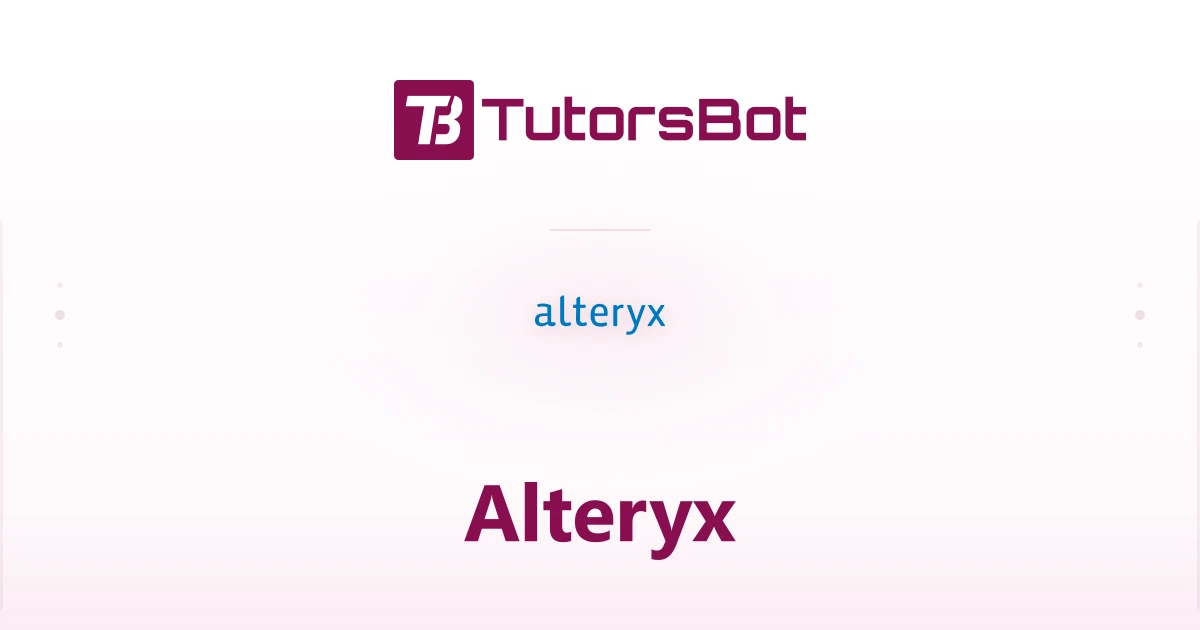 Alteryx Training in Chandigarh course thumbnail