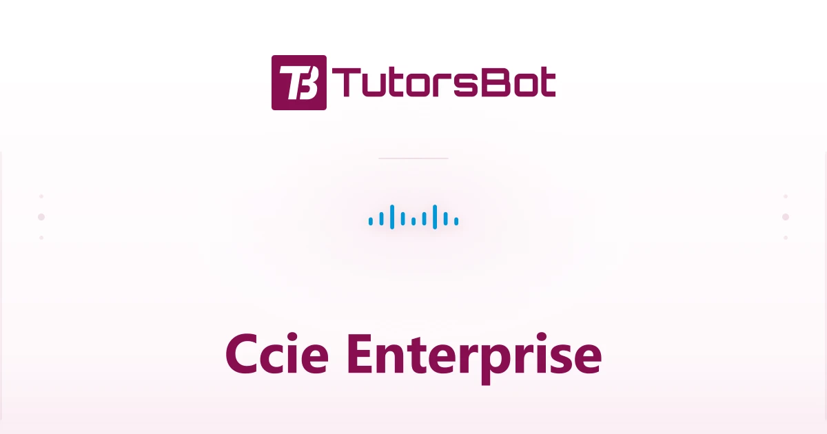 Ccie Enterprise Training