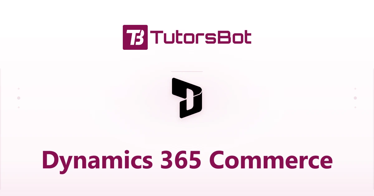 Dynamics 365 Commerce Training in Chandigarh course thumbnail