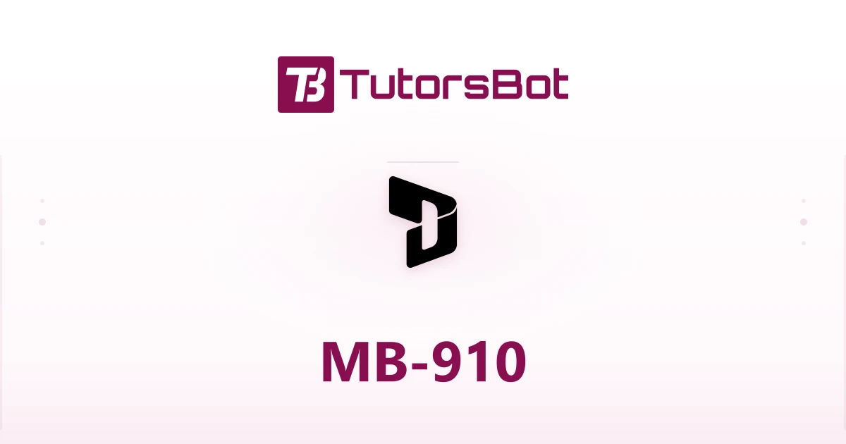 MB-910 Microsoft Dynamics 365 Fundamentals (CRM) Training in Chandigarh course thumbnail