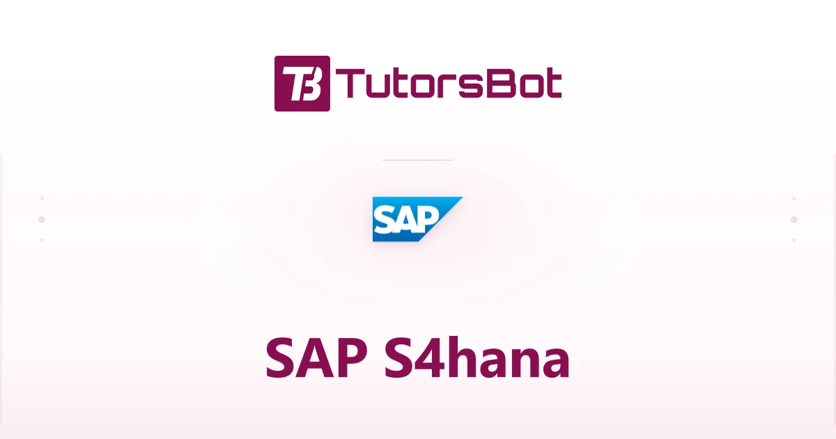 SAP S/4HANA Training in Chandigarh course thumbnail