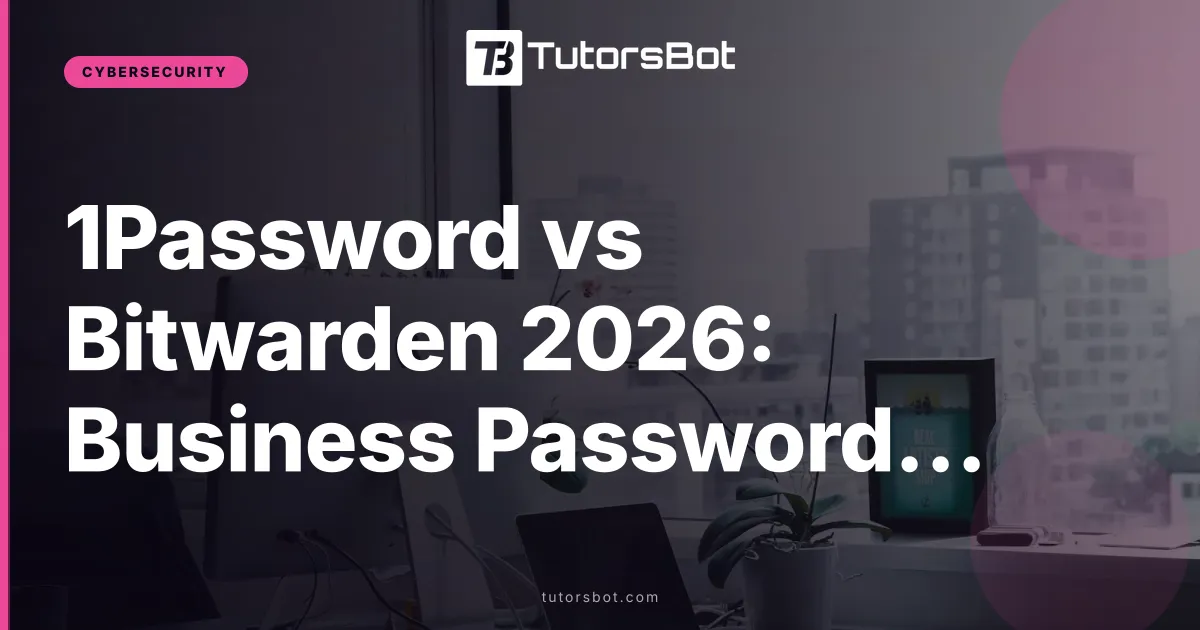 1Password vs Bitwarden 2026: Business Password Manager