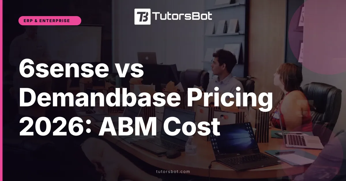 6sense vs Demandbase Pricing 2026: ABM Cost