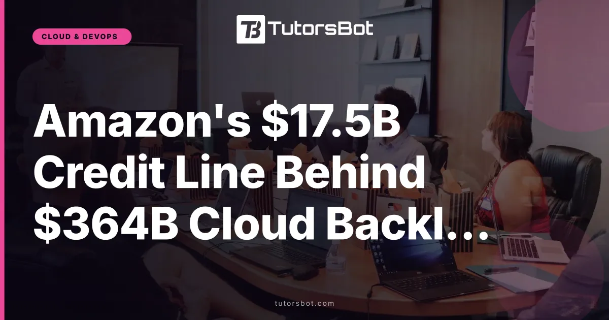 Amazon's $17.5B Credit Line Behind $364B Cloud Backlog