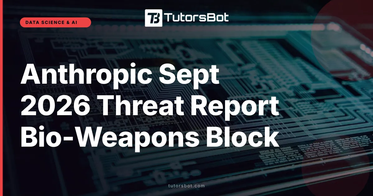 Anthropic Sept 2026 Threat Report Bio-Weapons Block