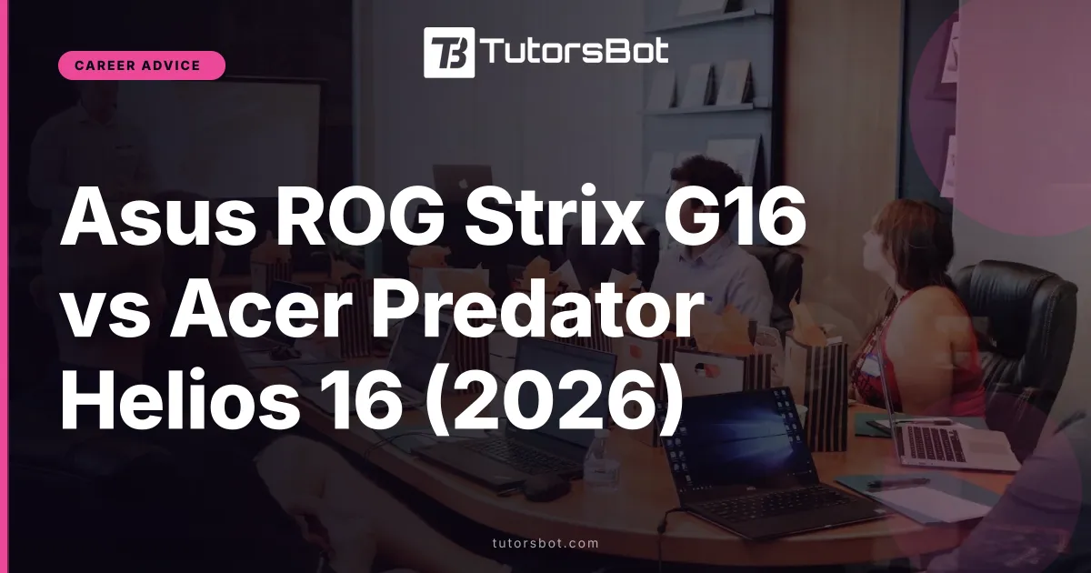 Asus ROG Strix G16 vs Acer Predator Helios 16 (2026)