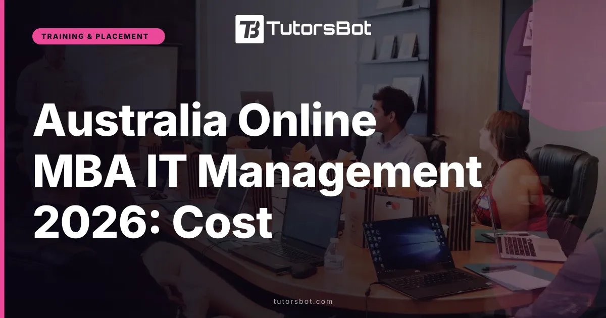 Australia Online MBA IT Management 2026: Cost