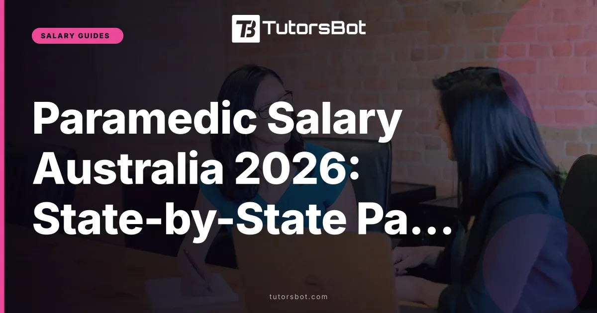 Paramedic Salary Australia 2026: State-by-State Pay Rates