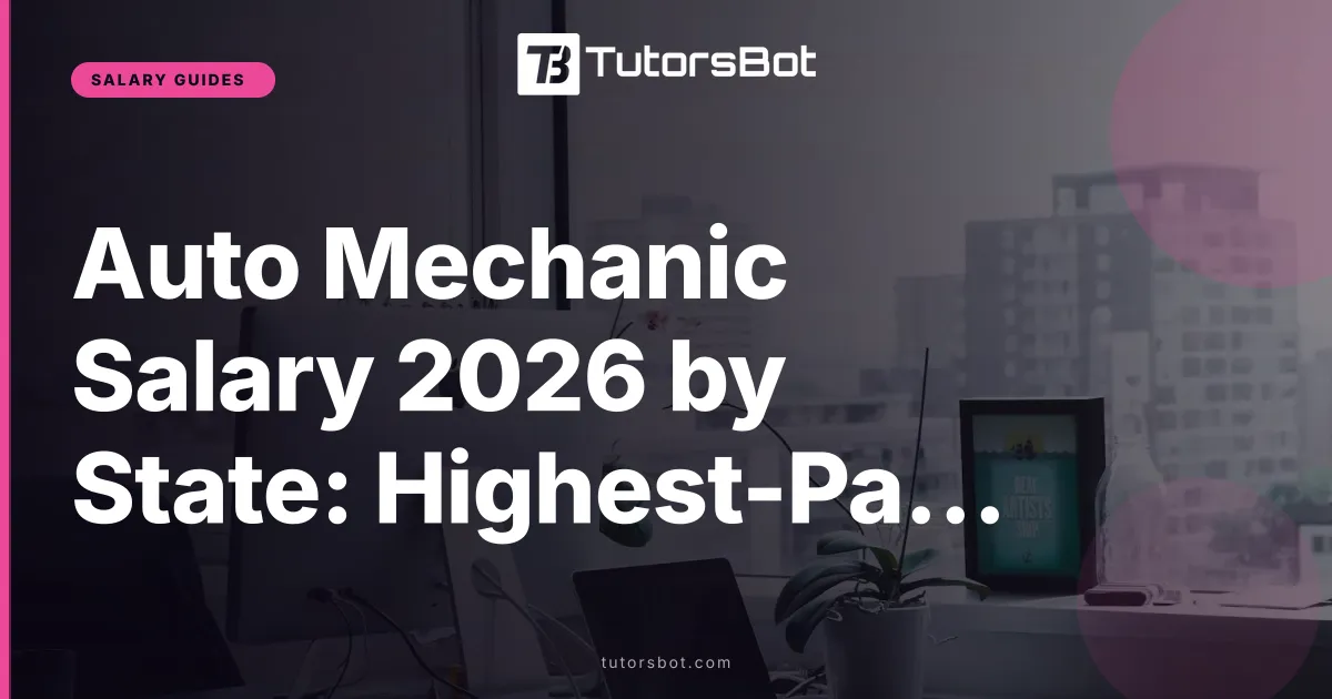 Auto Mechanic Salary 2026 by State: Highest-Pay States