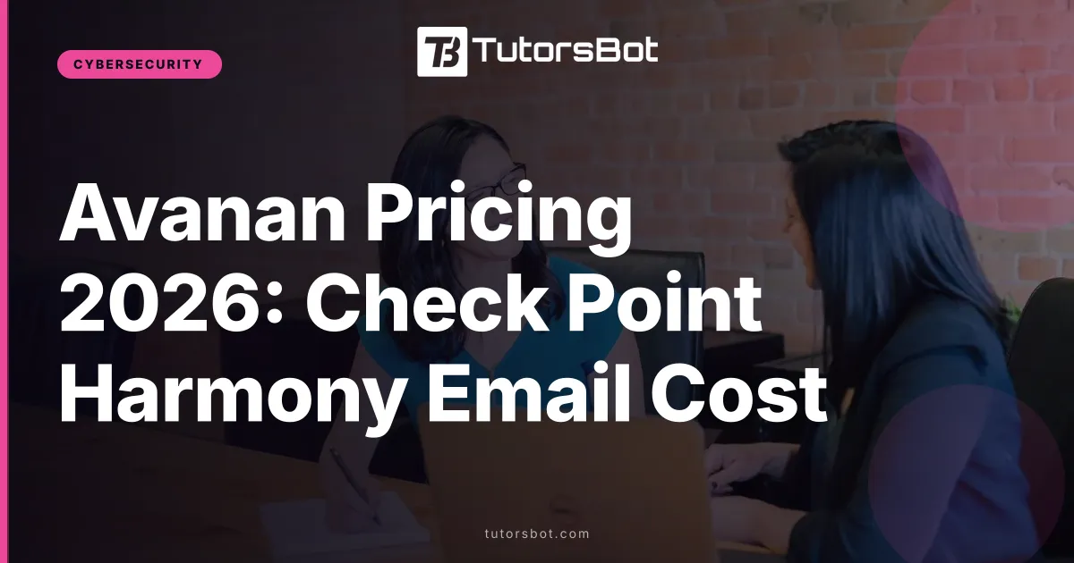 Avanan Pricing 2026: Check Point Harmony Email Cost