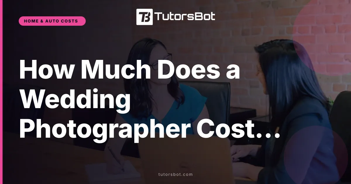 How Much Does a Wedding Photographer Cost in 2026?