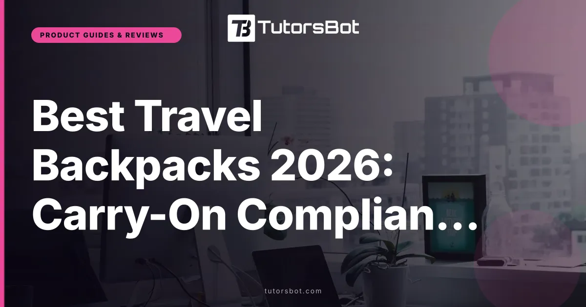 Best Travel Backpacks 2026: Carry-On Compliant 35–45L Picks
