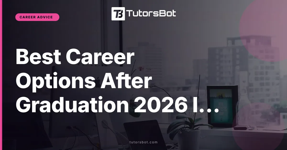 Best Career Options After Graduation 2026 India