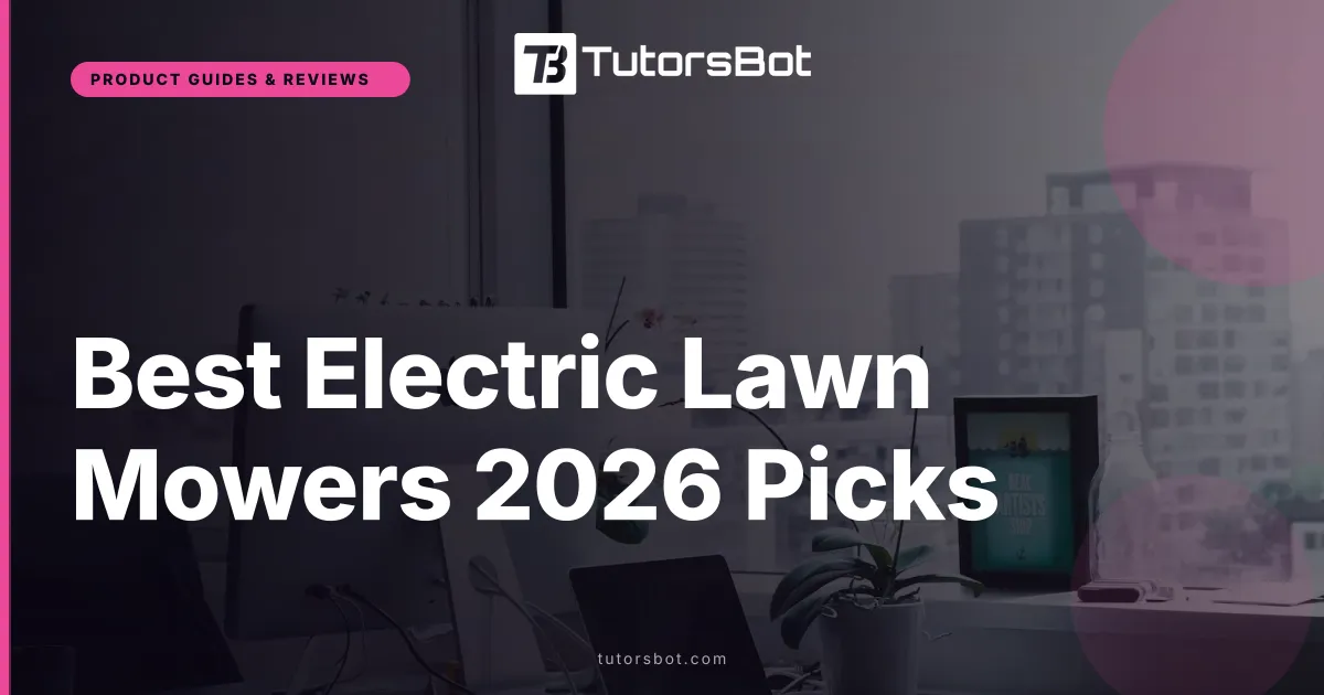 Best Electric Lawn Mowers 2026 Picks