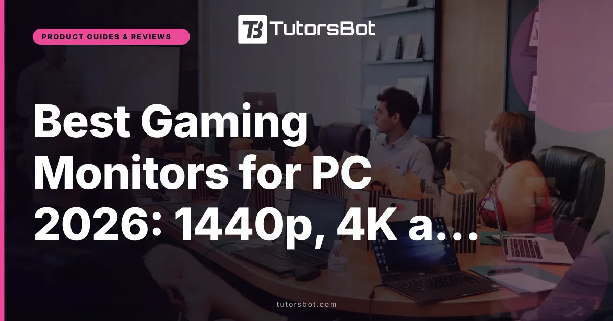 Best Gaming Monitors for PC 2026: 1440p, 4K and OLED Picks