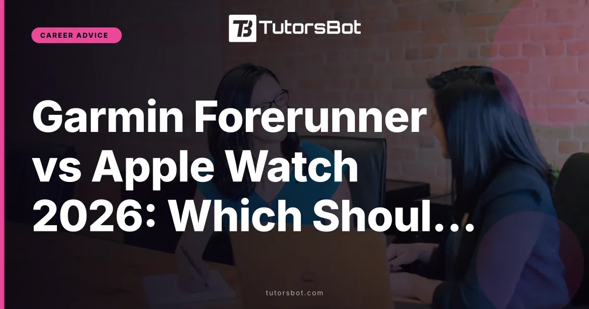 Garmin Forerunner vs Apple Watch 2026: Which Should You Buy?