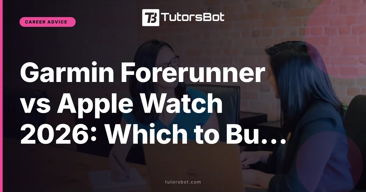 Garmin Forerunner vs Apple Watch 2026: Which to Buy?