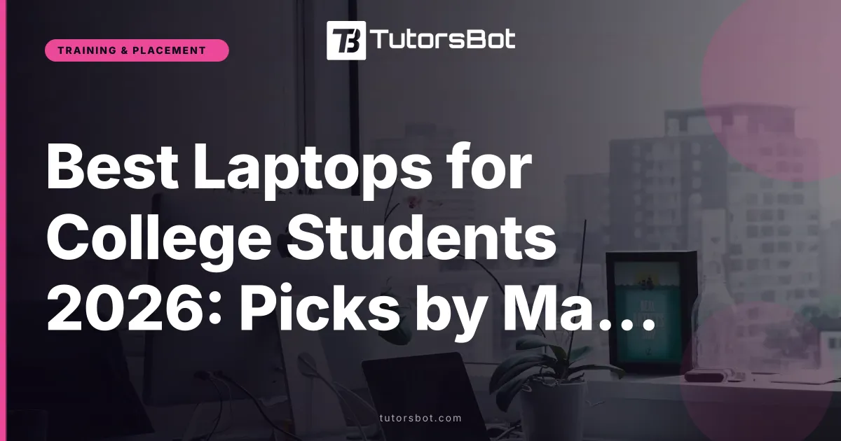 Best Laptops for College Students 2026: Picks by Major