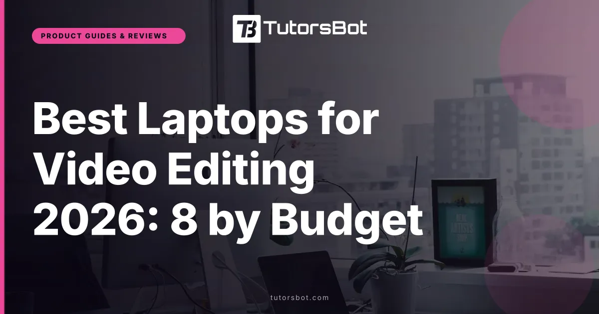 Best Laptops for Video Editing 2026: 8 by Budget