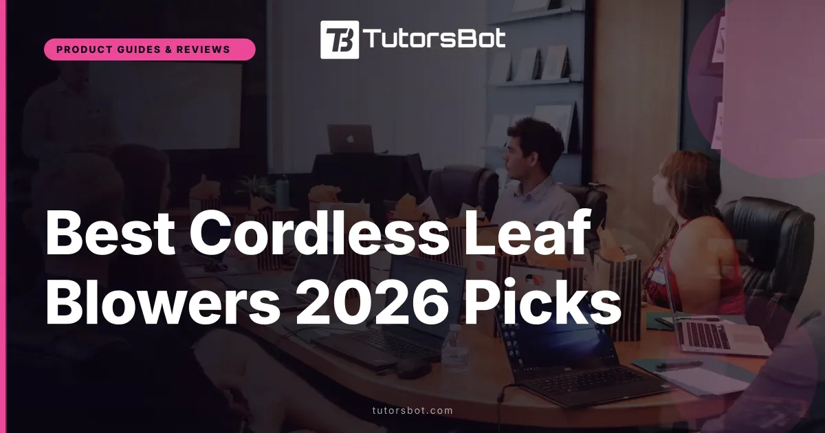 Best Cordless Leaf Blowers 2026 Picks