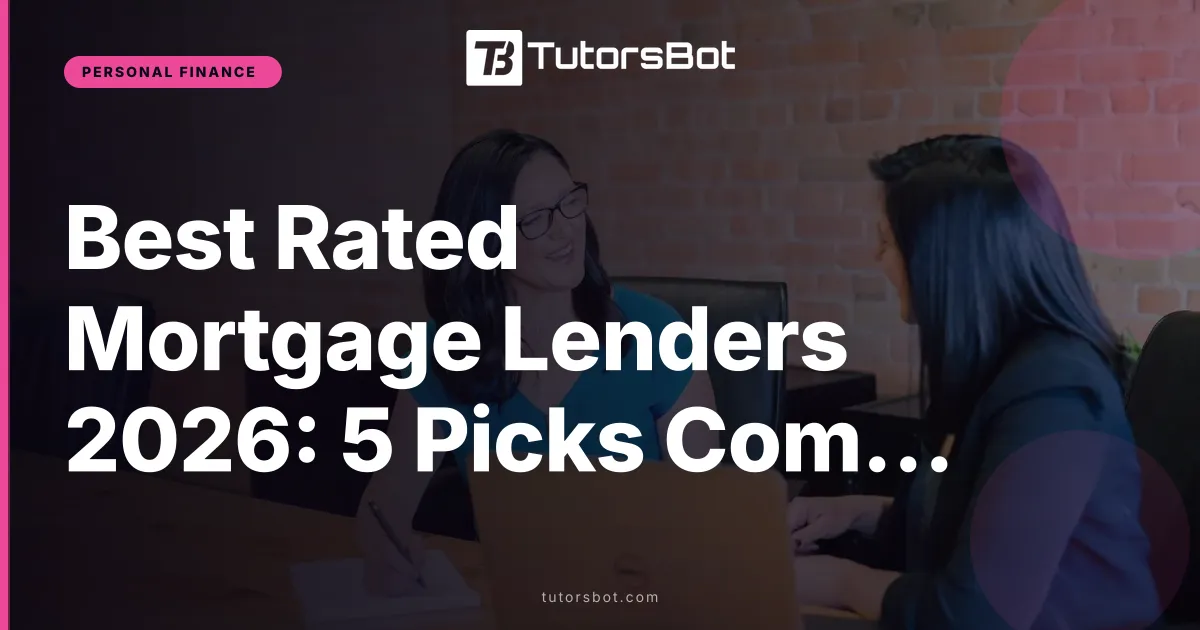 Best Rated Mortgage Lenders 2026: 5 Picks Compared