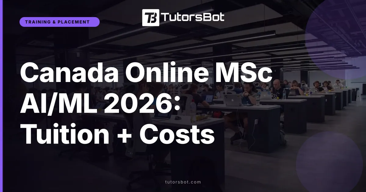 Canada Online MSc AI/ML 2026: Tuition + Costs