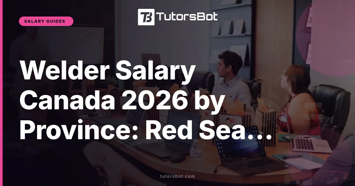 Welder Salary Canada 2026 by Province: Red Seal Pay