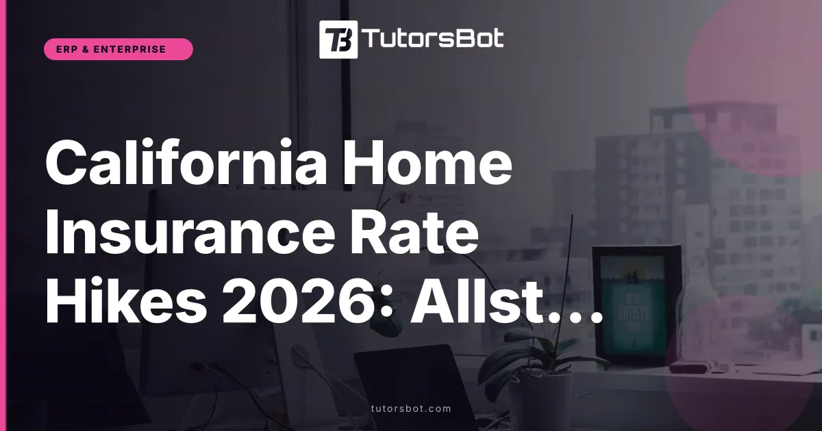California Home Insurance Rate Hikes 2026: Allstate, FAIR