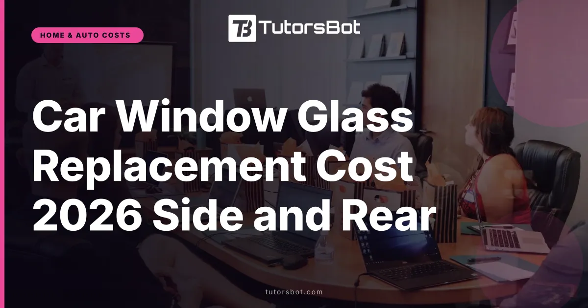 Car Window Glass Replacement Cost 2026 Side and Rear