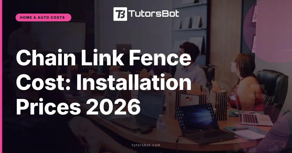 Chain Link Fence Cost: Installation Prices 2026