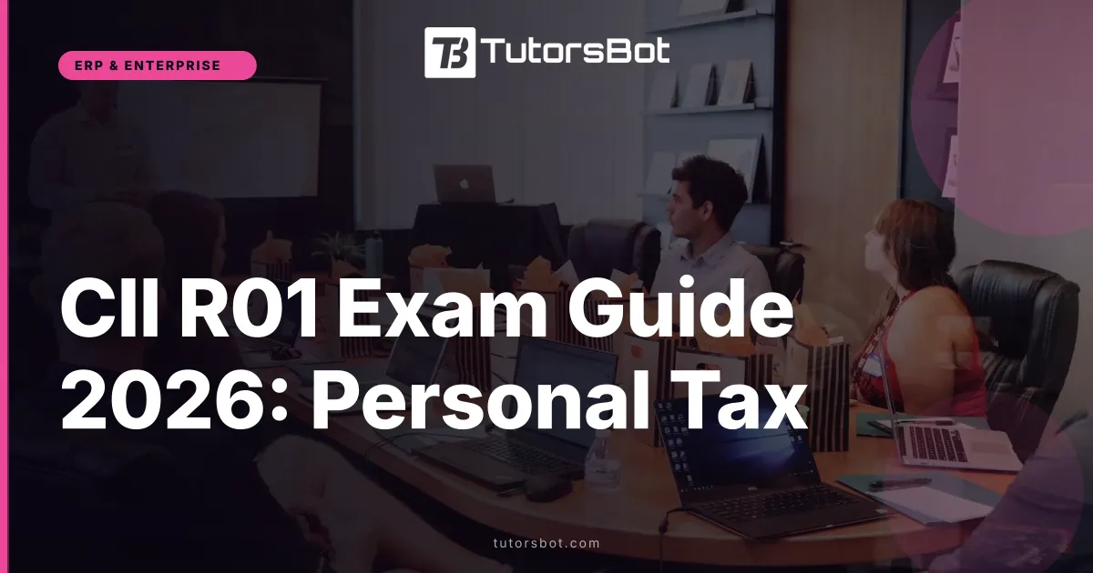 CII R01 Exam Guide 2026: Personal Tax