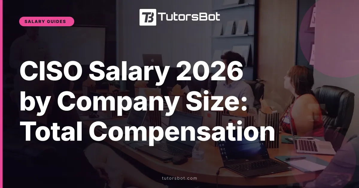 CISO Salary 2026 by Company Size: Total Compensation