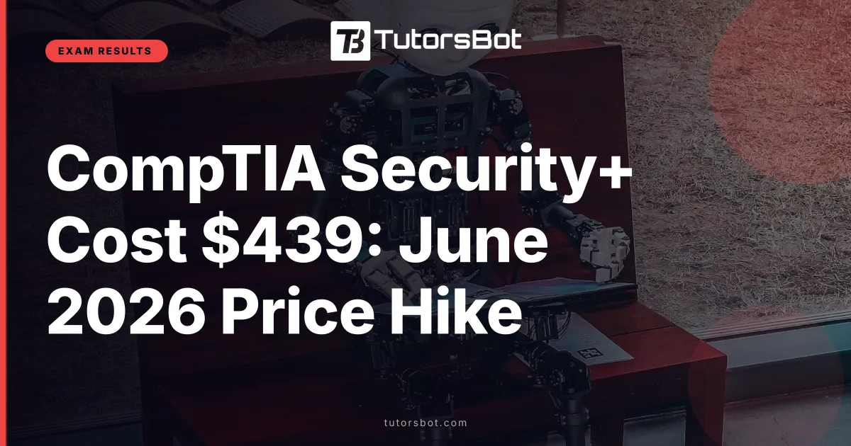 CompTIA Security+ Cost $439: June 2026 Price Hike