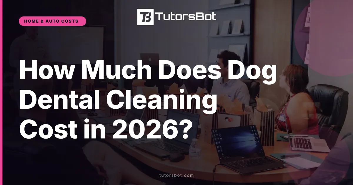 How Much Does Dog Dental Cleaning Cost in 2026?