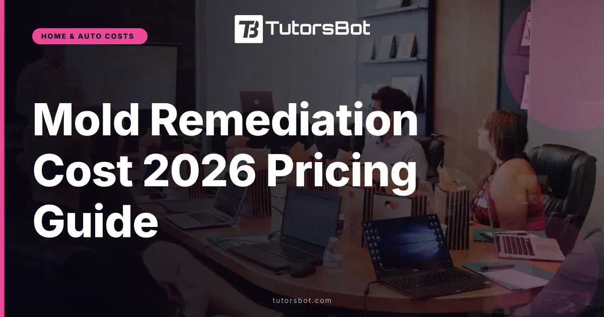 Mold Remediation Cost 2026 Pricing Guide