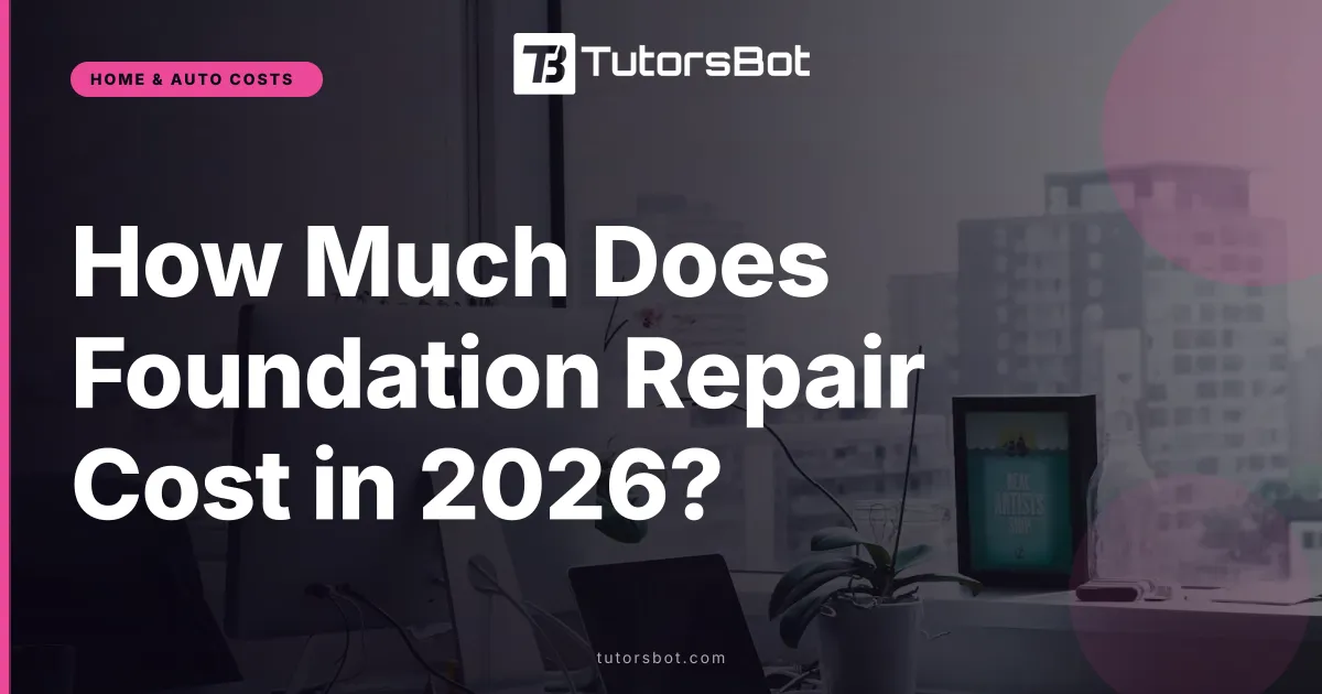 How Much Does Foundation Repair Cost in 2026?