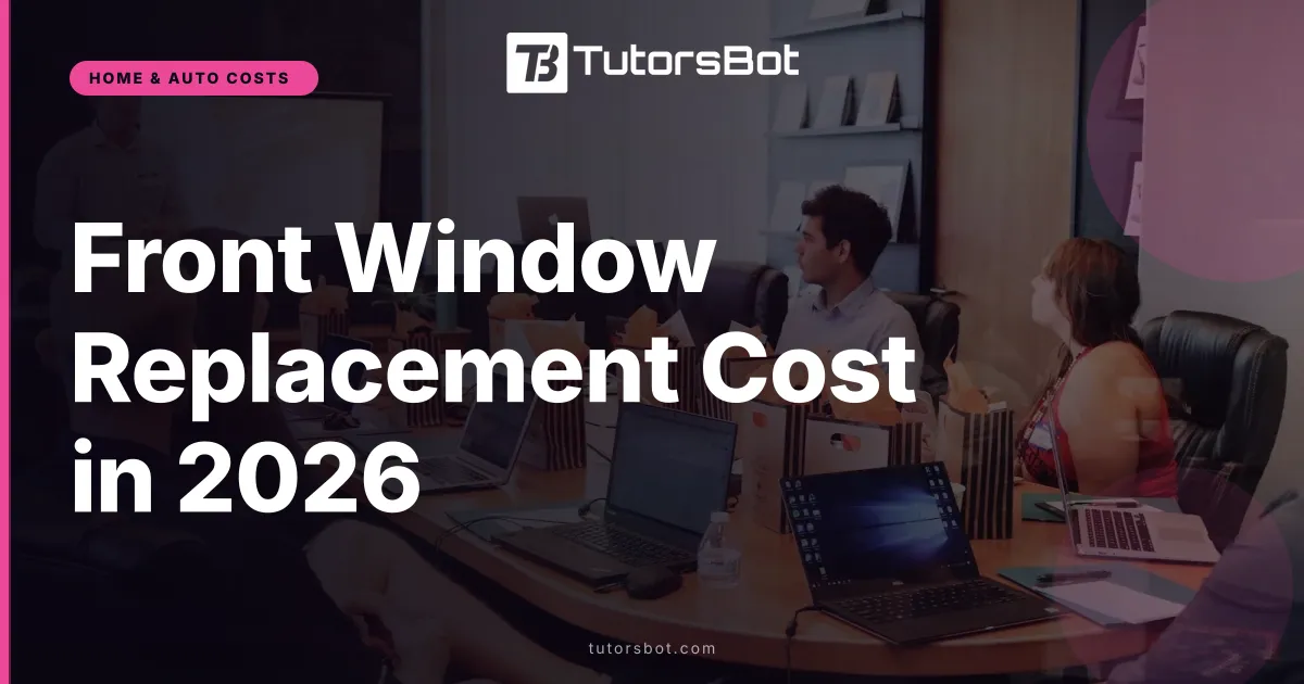 Front Window Replacement Cost in 2026