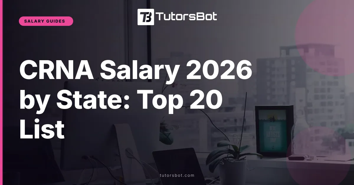 CRNA Salary 2026 by State: Top 20 List