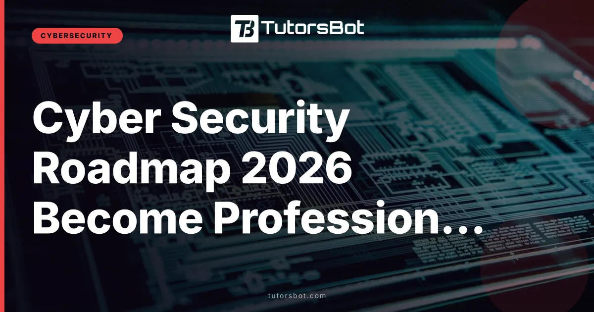 Cyber Security Roadmap 2026 Become Professional in India