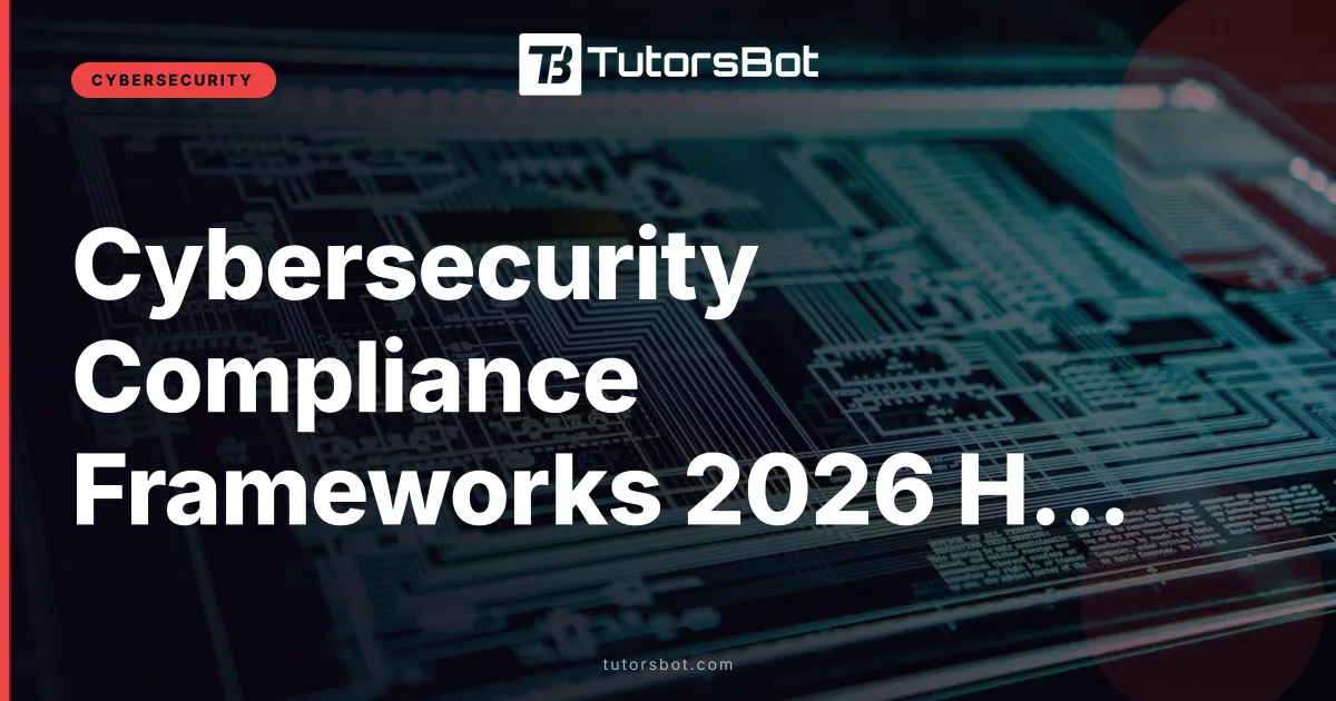 Cybersecurity Compliance Frameworks 2026 HIPAA SOC 2 ISO